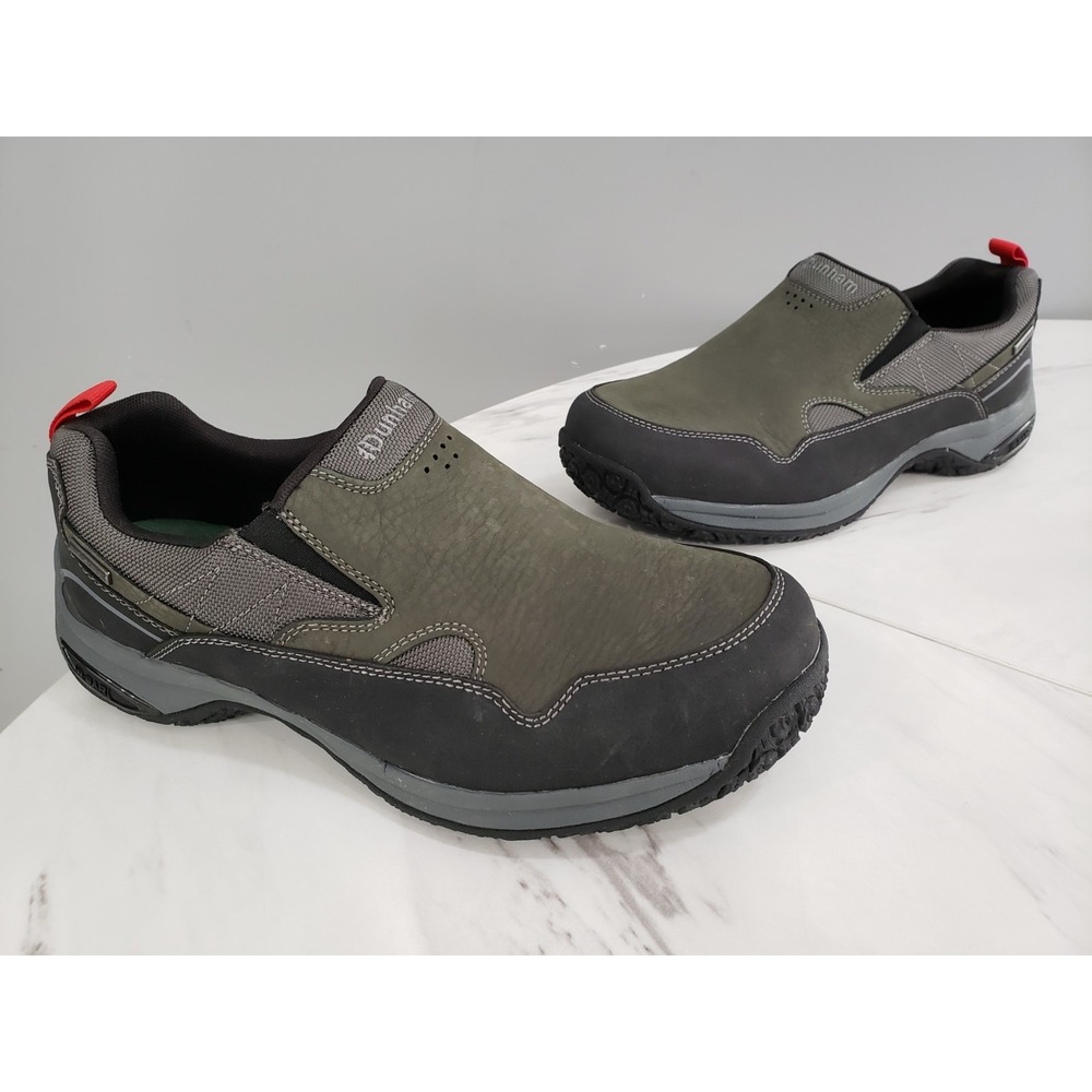 VERY CLEAN - Size 9 EXTRA WIDE - Dunham Cloud Plus Slip-On Nubuck Leather Shoes
